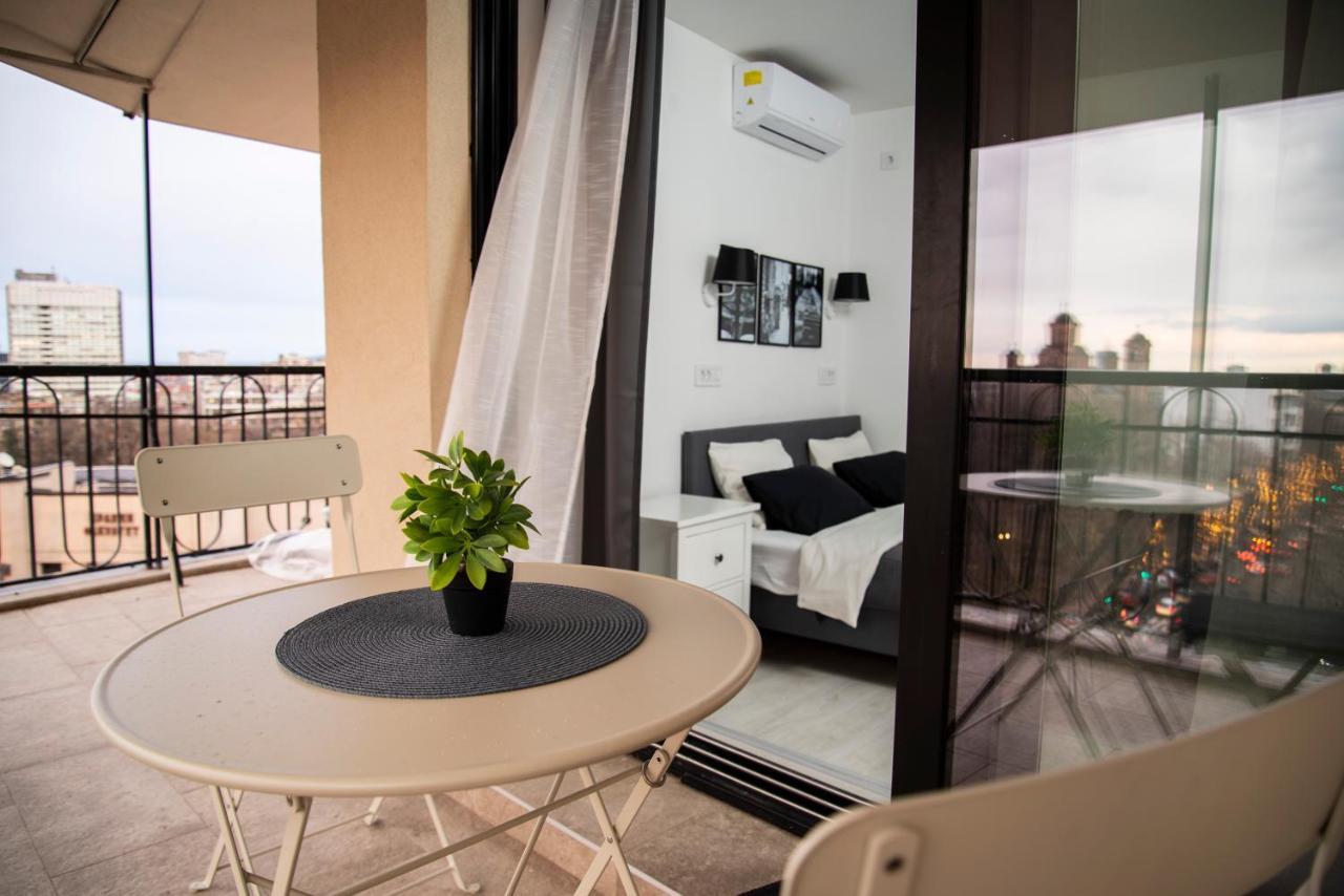 Rooftop Terrace Apartment Belgrade Luaran gambar