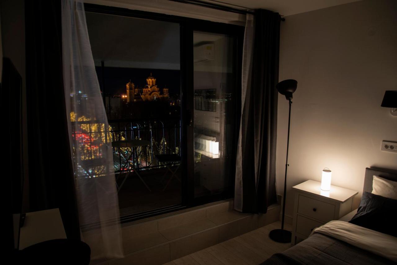 Rooftop Terrace Apartment Belgrade Luaran gambar