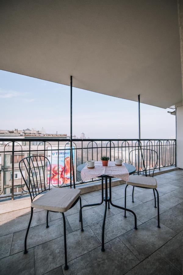 Rooftop Terrace Apartment Belgrade Luaran gambar
